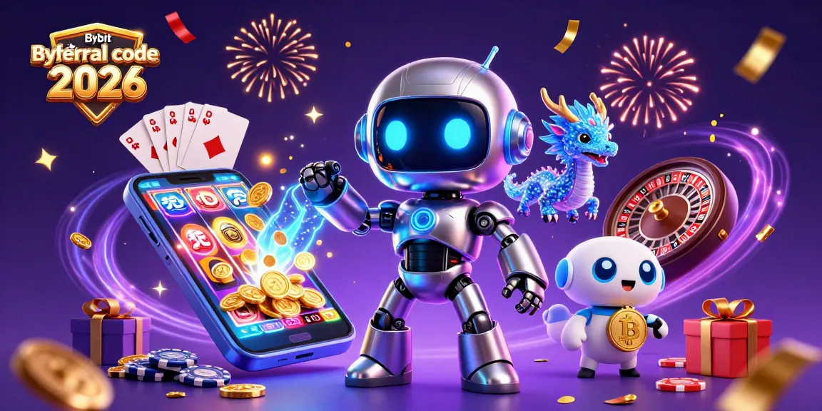 Engage with the Bybit referral code 2026 while enjoying vibrant casino-themed rewards and gaming excitement.