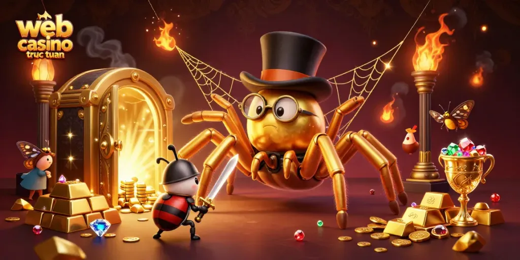 Chơi game tại web casino trực tuyến với bầu không khí tuyệt vời và hình ảnh sống động.