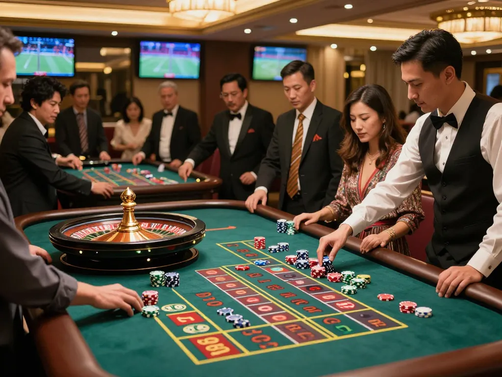 Players engaging in roulette gameplay showcasing the vibrant atmosphere at 88clbgo.