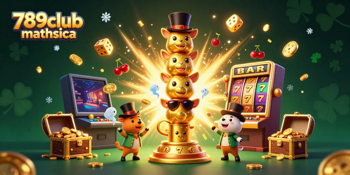Win big and enjoy thrilling gameplay at 789club mathsica with colorful slots, golden dice, and dynamic casino visuals.