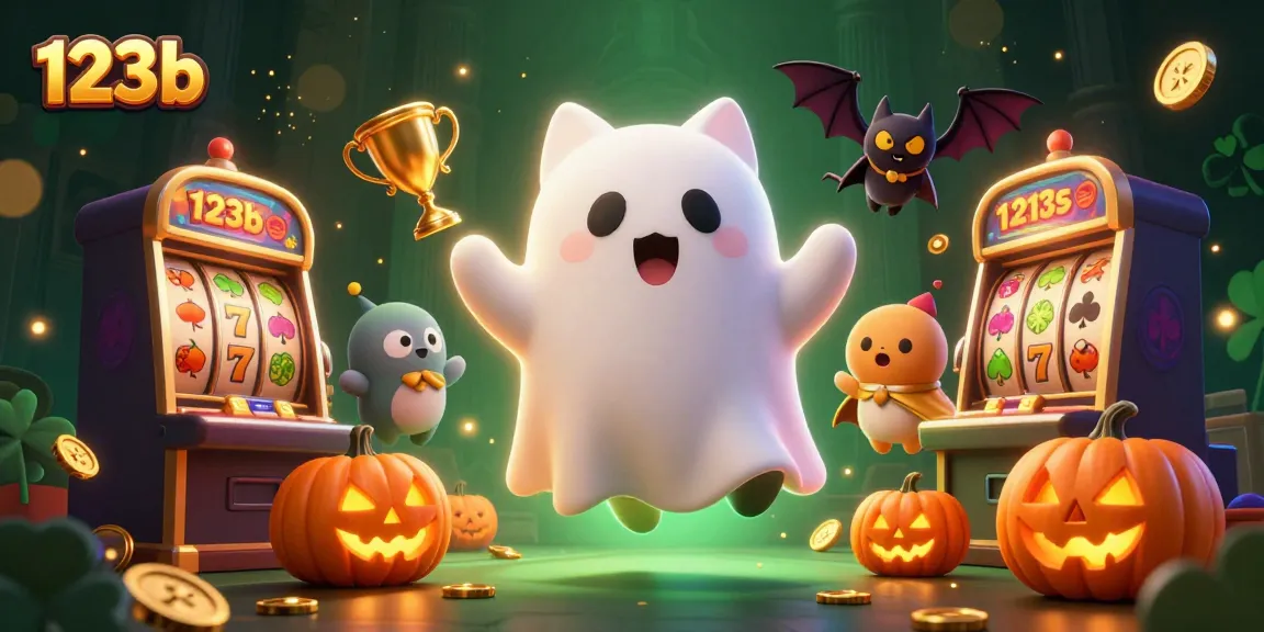 Experience thrilling jackpots at 123b with ghostly charm and exciting slot reels!