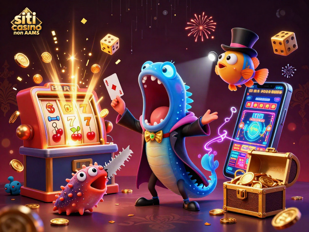 Gioca nei migliori siti casino non AAMS con offerte imperdibili e jackpot esplosivi.
