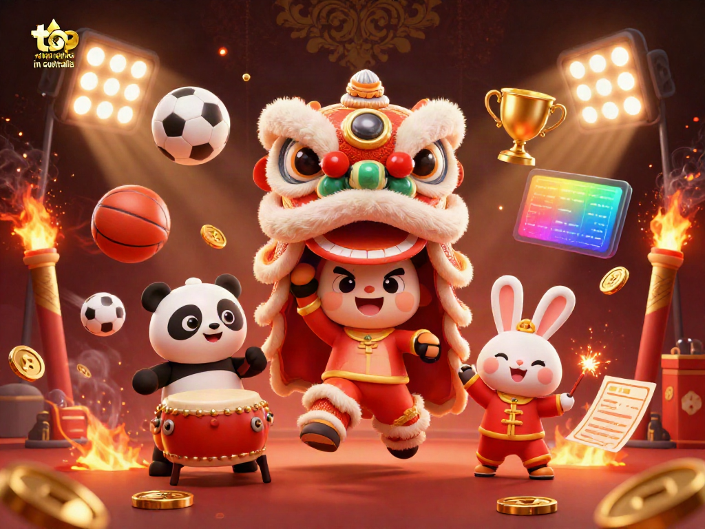 Experience the vibrant top online casinos in australia with animated characters and gaming elements.