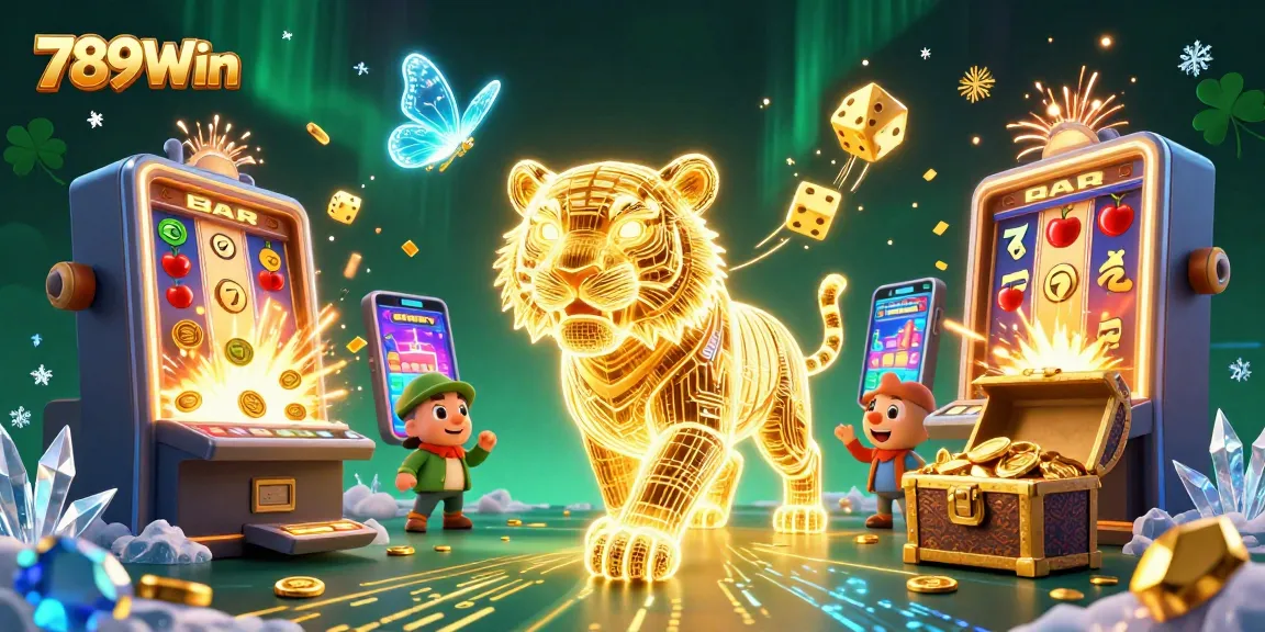 Experience winning jackpots at 789Win with electrifying 3D digital casino scenes.