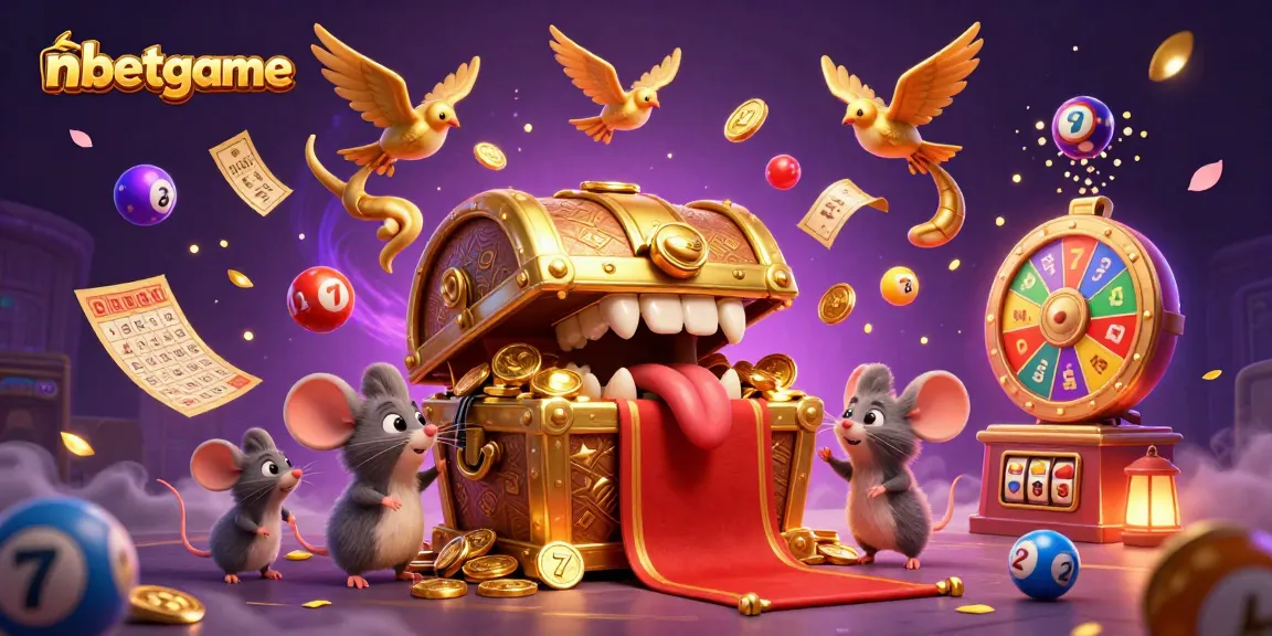 Engage with nbetgame's vibrant casino scene filled with treasures and exciting elements.