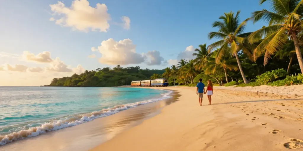 Explore breathtaking destinations with the best site to book train tickets, admire tropical beaches and stunning landscapes.