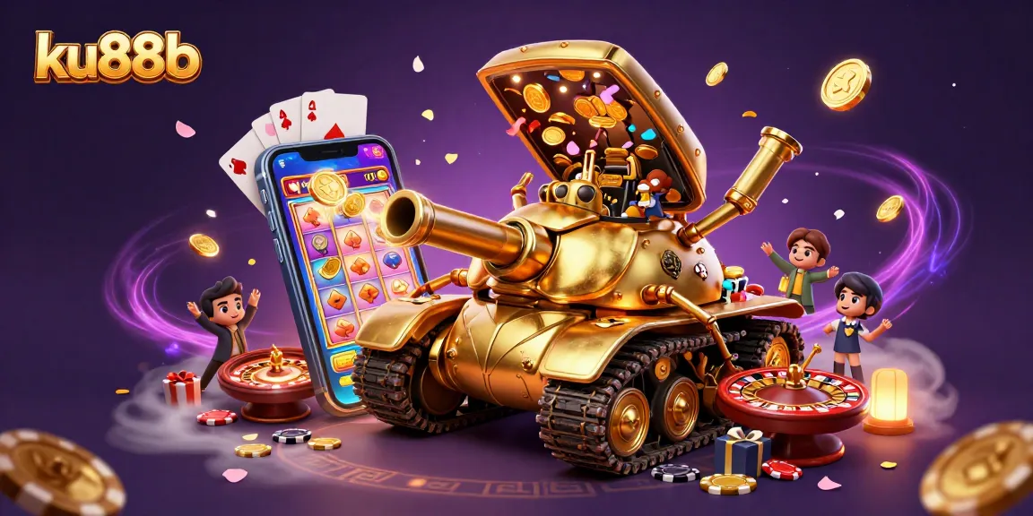 Experience the excitement of ku88b with a golden beetle tank casino bursting with winning opportunities.