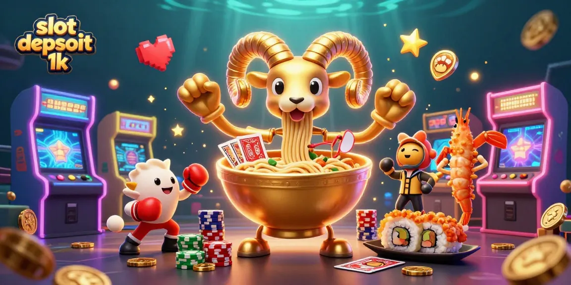 Engage with dynamic slot depsoit 1k adventure featuring a colorful 3D casino scene full of character energy.