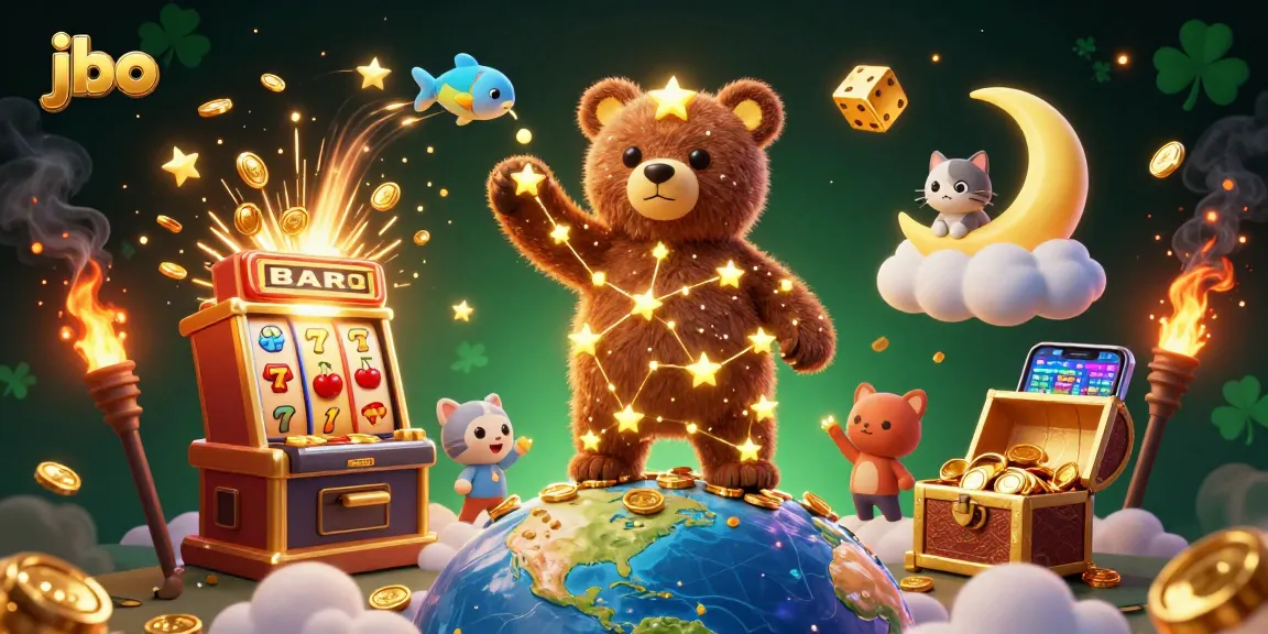 Engage with jbo's thrilling 3D casino adventure featuring vibrant characters and bursting jackpots.