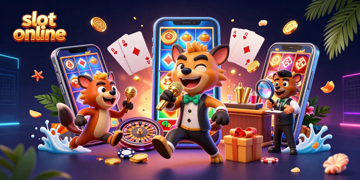 Engage with slot online excitement at a lively casino featuring hilarious hyenas.