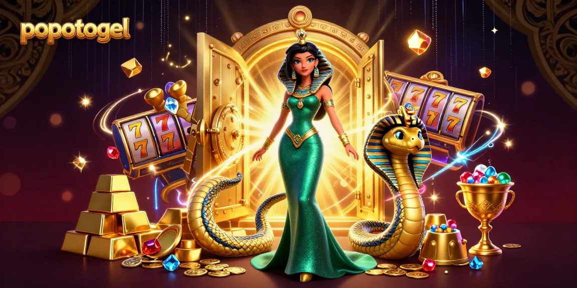 Play exciting slot games with popotogel, featuring stunning illustrations and golden treasures.