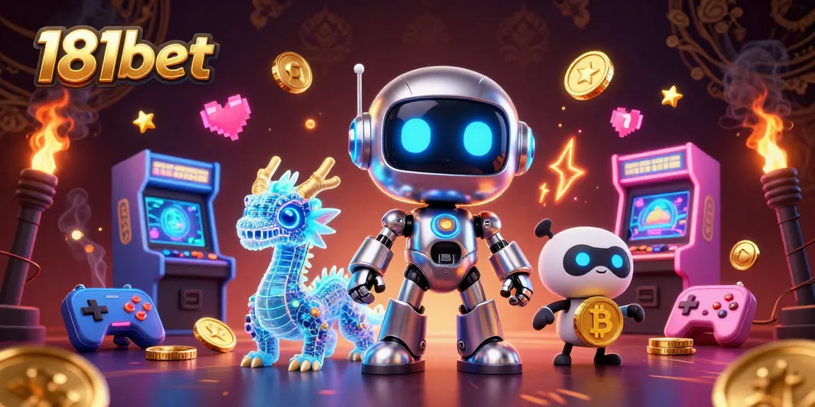Engage in thrilling gameplay at 181bet with our vibrant and dynamic gaming illustration, showcasing our unique casino experience.