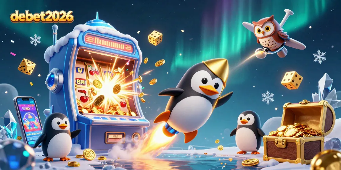 Engage with debet2026 through this dynamic, 3D scene of thrilling casino action.