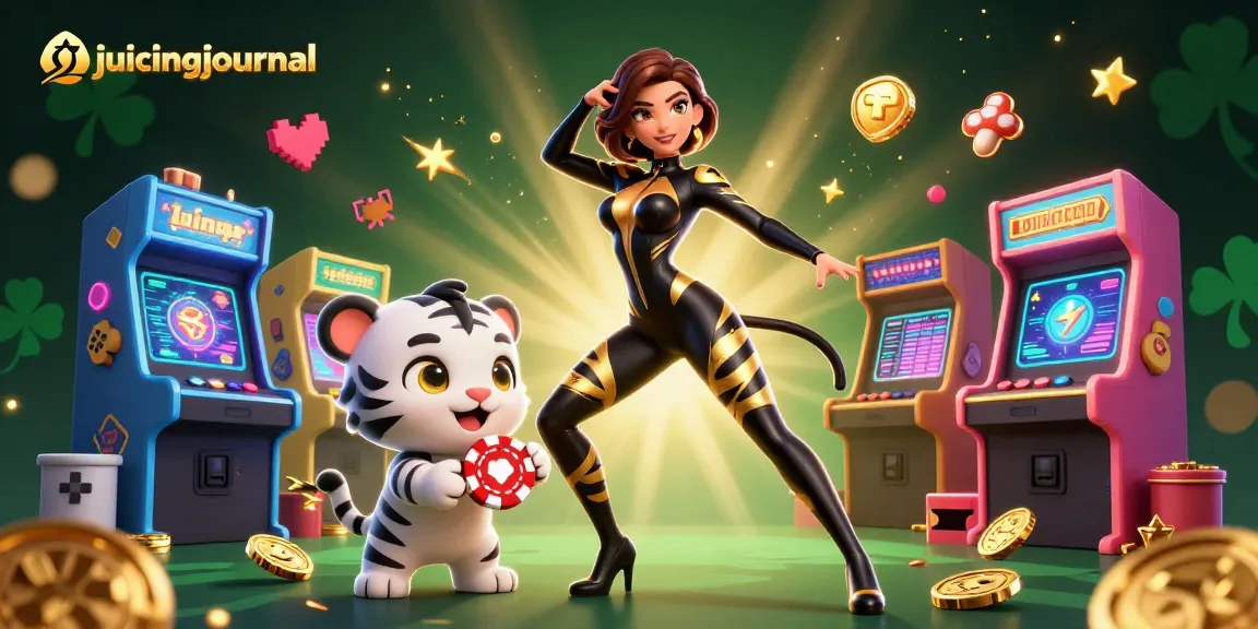 Engage with juicingjournal at the vibrant casino scene, showcasing thrilling gaming elements and an energetic atmosphere.