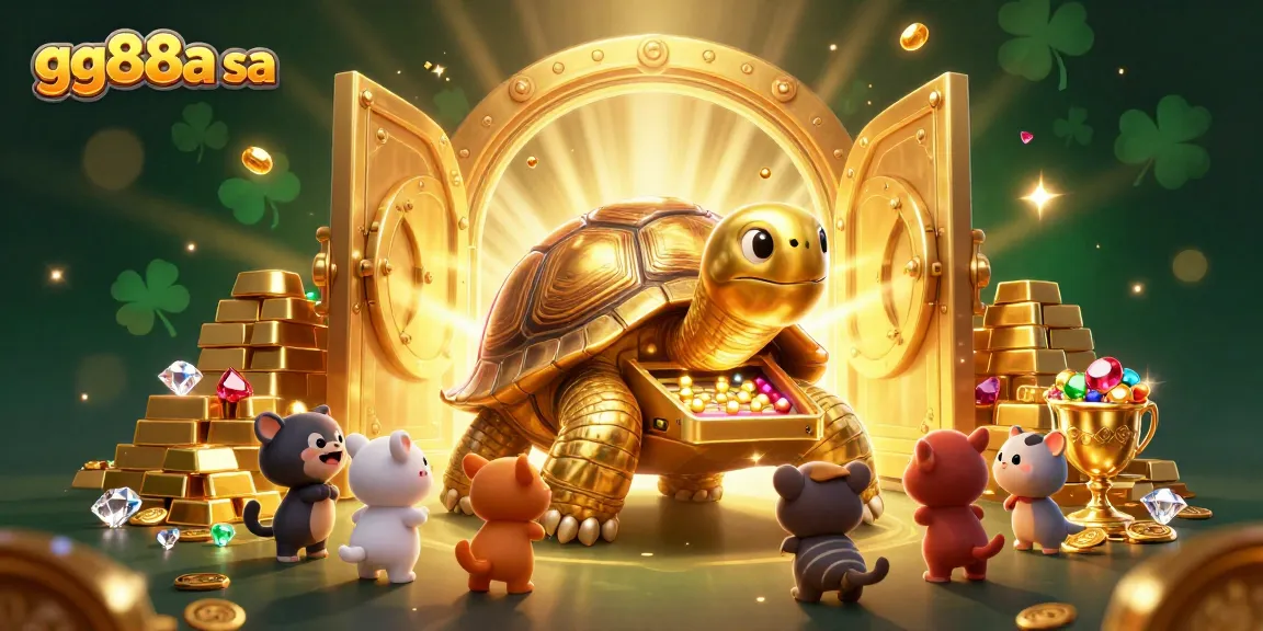 Gamblers experience excitement and luck at GG88A SA with vibrant casino visuals and dynamic treasures.