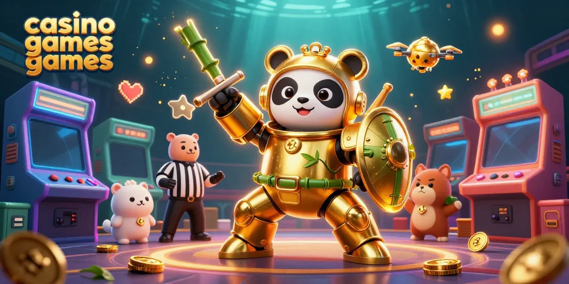 Experience exciting casino games games in a vibrant, animated arena with lively characters.