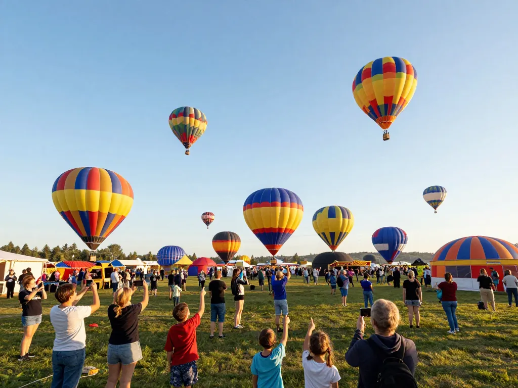 Experience DAFTAR IDNSCORE as colorful hot air balloons soar through the sky, offering thrilling aerial views.