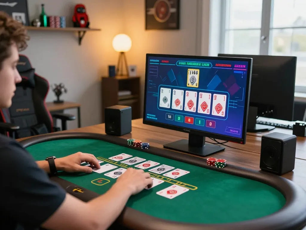 Player engaging in live dealer blackjack on 789bet platform, showcasing the excitement of online gambling