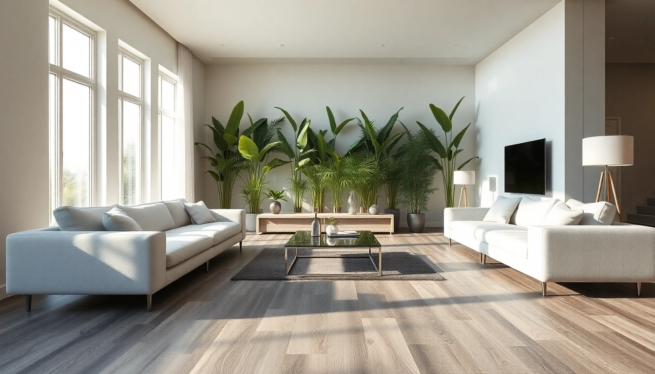 Enhance your space with the best lvp flooring in a beautiful modern living room.