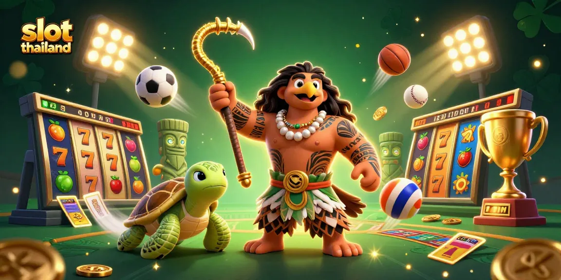 Experience thrilling slot thailand gameplay with vibrant characters and dynamic casino action.