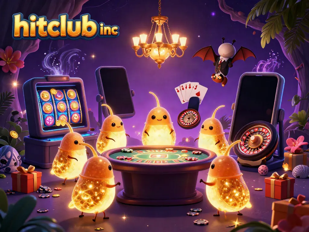 Experience thrilling action at hitclub inc with vibrant slot games and a unique casino atmosphere.