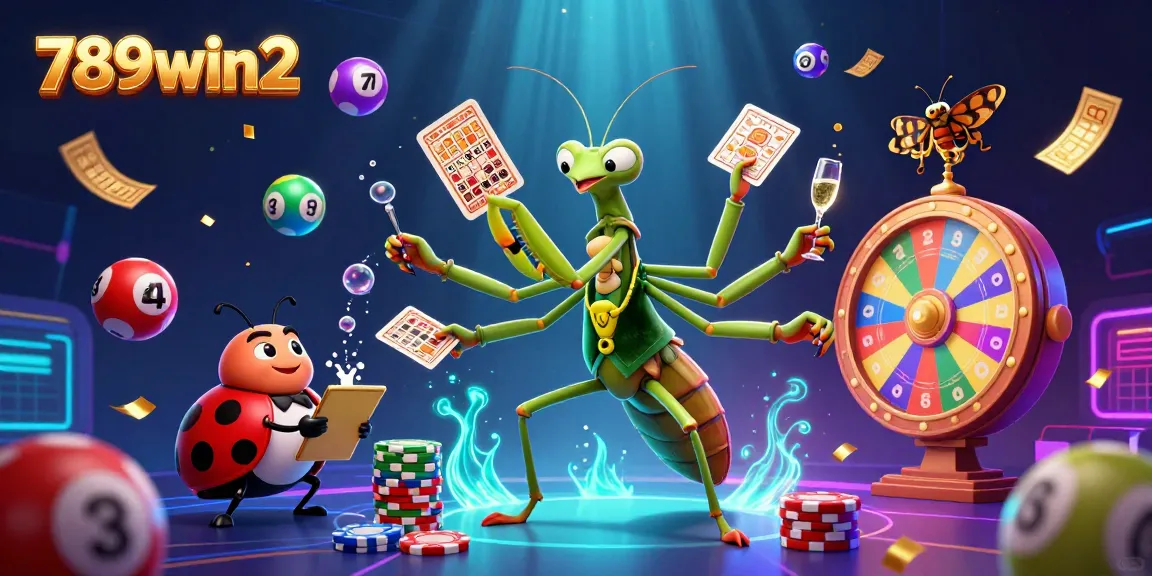Experience the excitement of 789win2 with lively scenes of gambling, vibrant colors, and engaging characters.