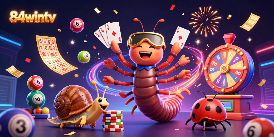 Experience thrilling gameplay at 84wintv with lively characters and exciting casino elements.