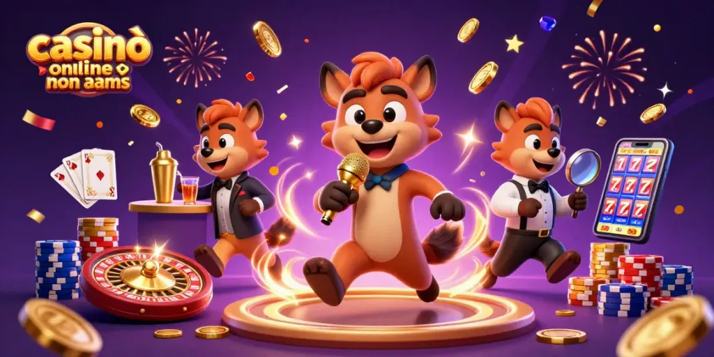 Casinò online non aams: gioca e vinci con un'atmosfera festosa di divertimento al casinò!