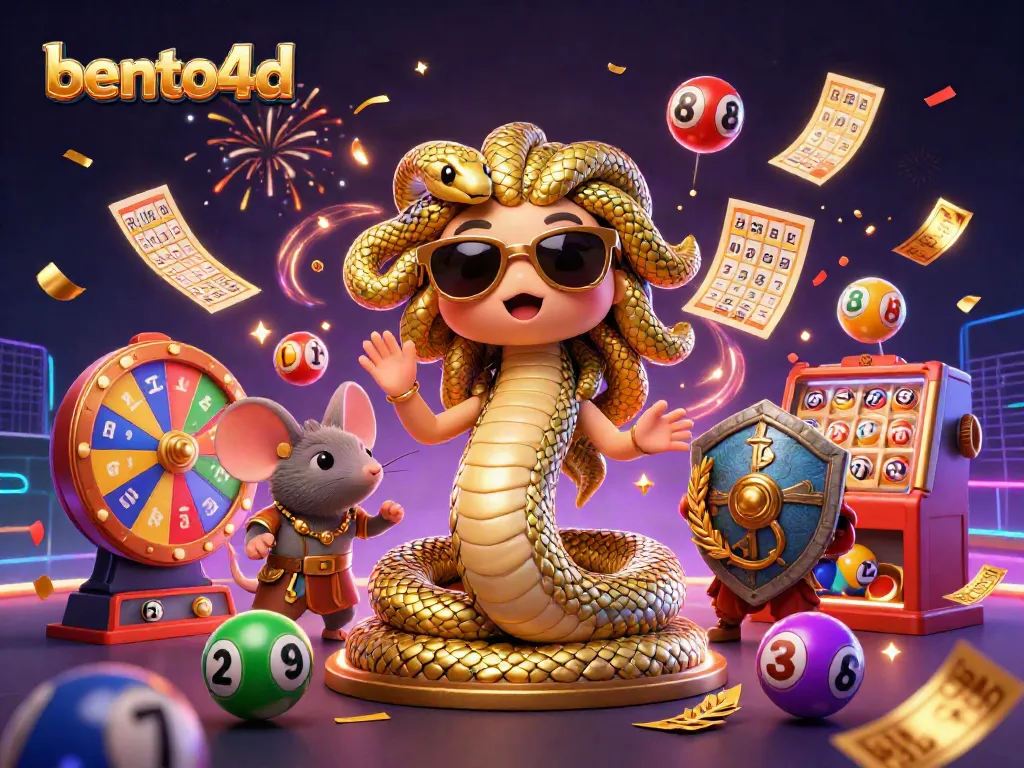 Engage in exhilarating bingo gameplay with bento4d featuring dynamic lottery elements and festive vibes.