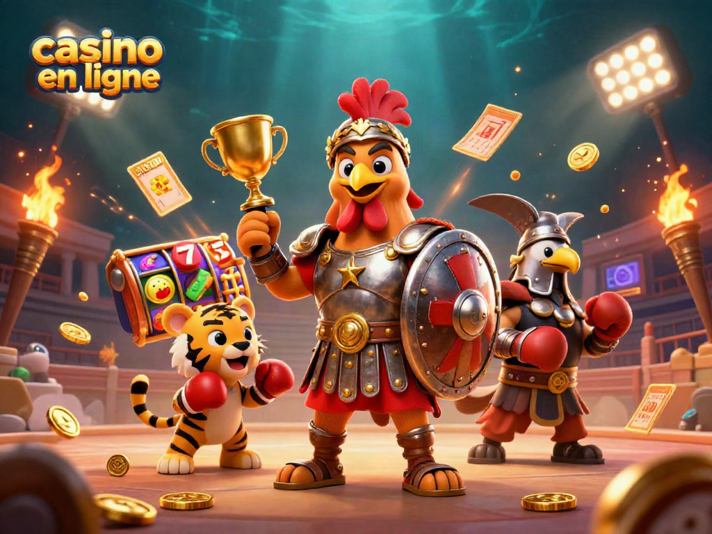 Jouez à des jeux passionnants sur casino en ligne, avec machines à sous et éléments de casino.