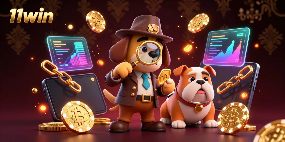 Discover thrilling casino action at 11win featuring a detective and his bulldog companion uncovering treasures.