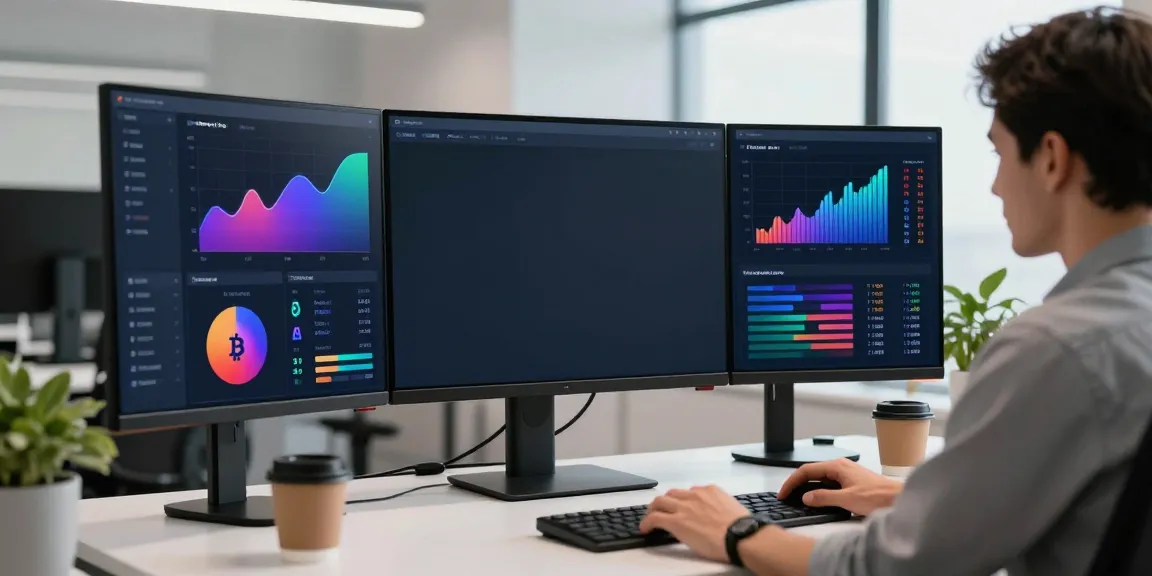 Click here for a glimpse into innovative crypto trading workspaces blending technology and finance.