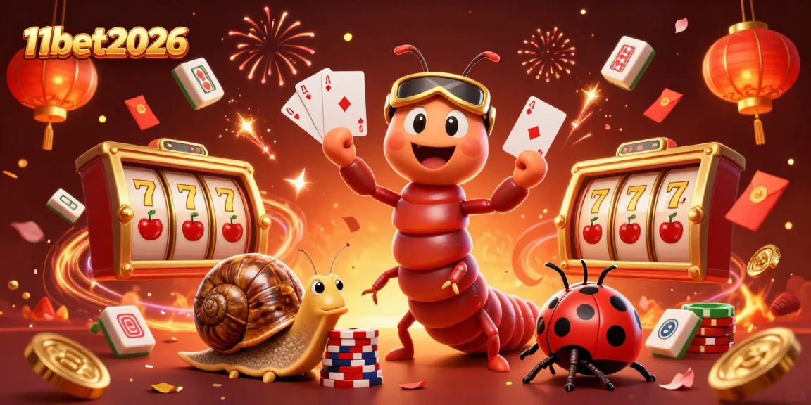 Experience high-stakes play with 11bet2026's vibrant casino illustration showcasing dynamic game elements.