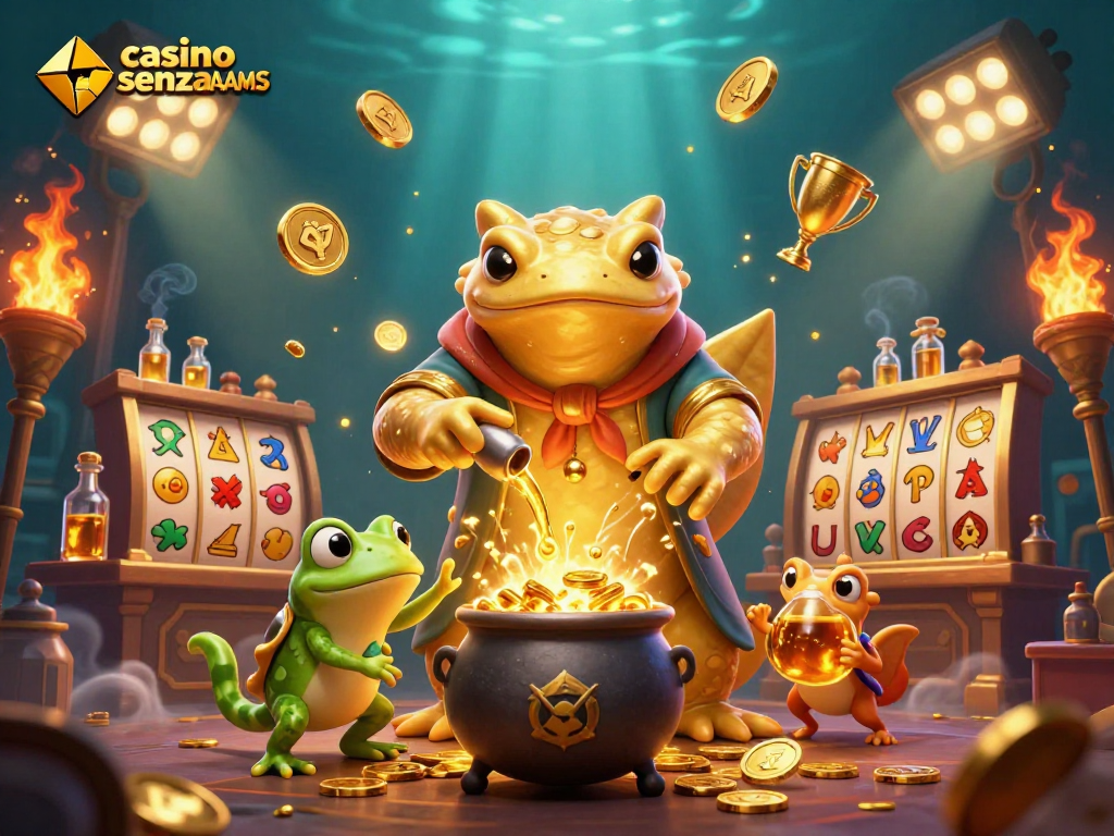 Scopri il mondo dei giochi con casino senza AAMS, dove alchimisti e monete d'oro dominano la scena.